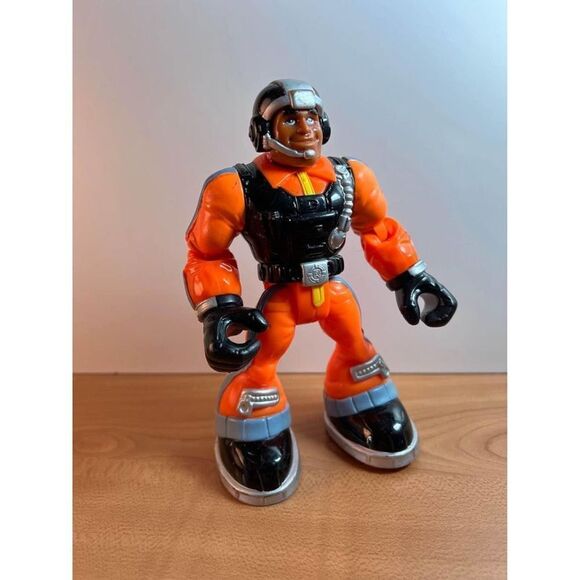 2001 Mattel Rescue Heroes Launch Force Bob Buoy Coast Guard 6” - Picture 1 of 10